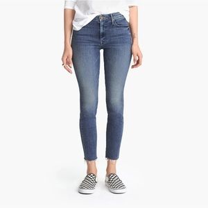 MOTHER denim - the looker ankle fray 27
